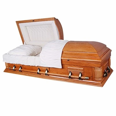 Mtindo wa Kimarekani Oversize Paulownia Wooden Casket